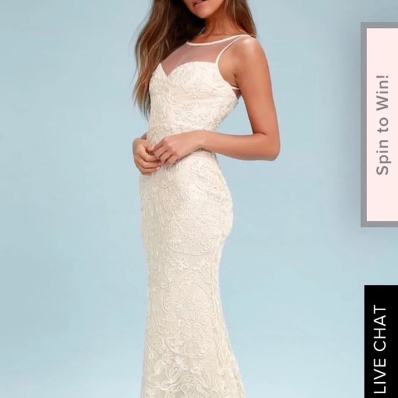 Lulu’s Ivory Dress - Picture 2 of 7